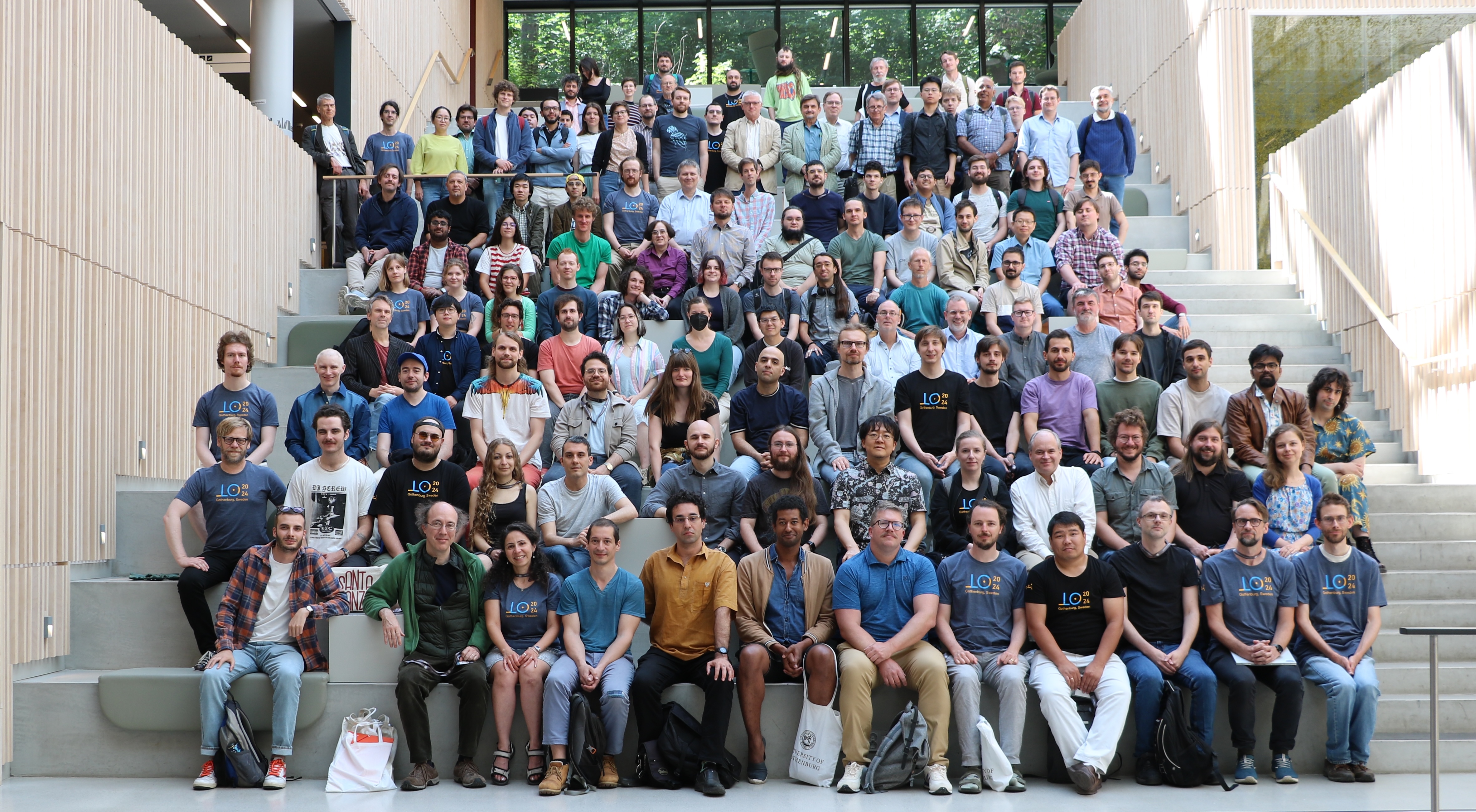 Photo of the participants of the 2024 Logic Colloquium
